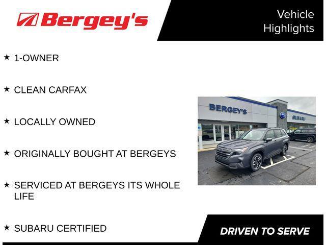 used 2025 Subaru Forester Hybrid car, priced at $37,700
