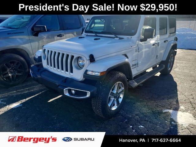 used 2020 Jeep Wrangler Unlimited car, priced at $29,950