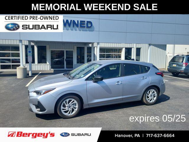 used 2025 Subaru Impreza car, priced at $23,900