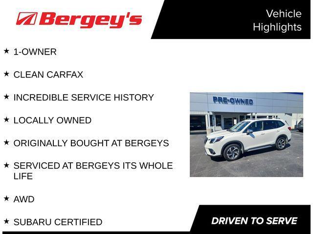 used 2023 Subaru Forester car, priced at $27,600