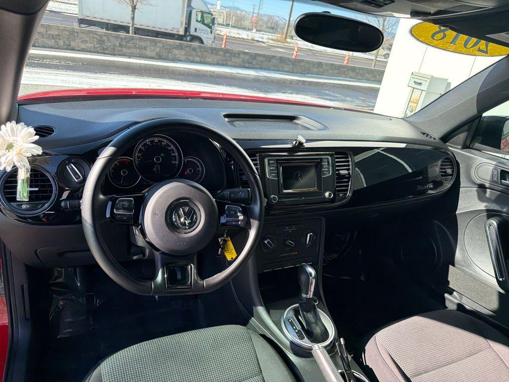 used 2018 Volkswagen Beetle car, priced at $13,180