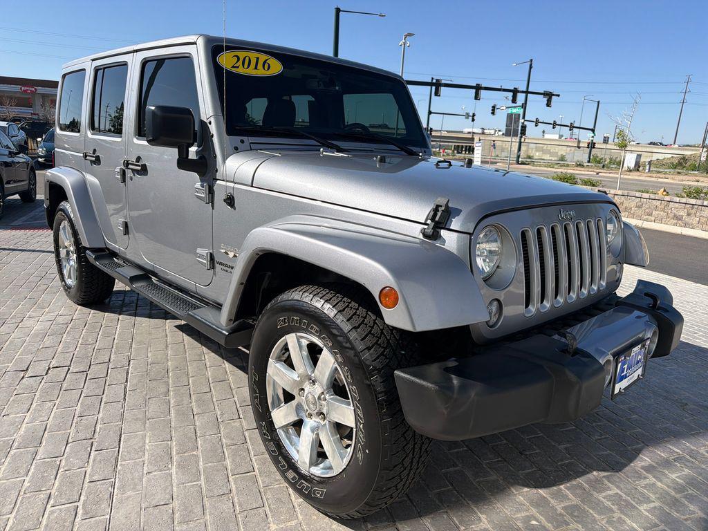used 2016 Jeep Wrangler Unlimited car, priced at $18,568