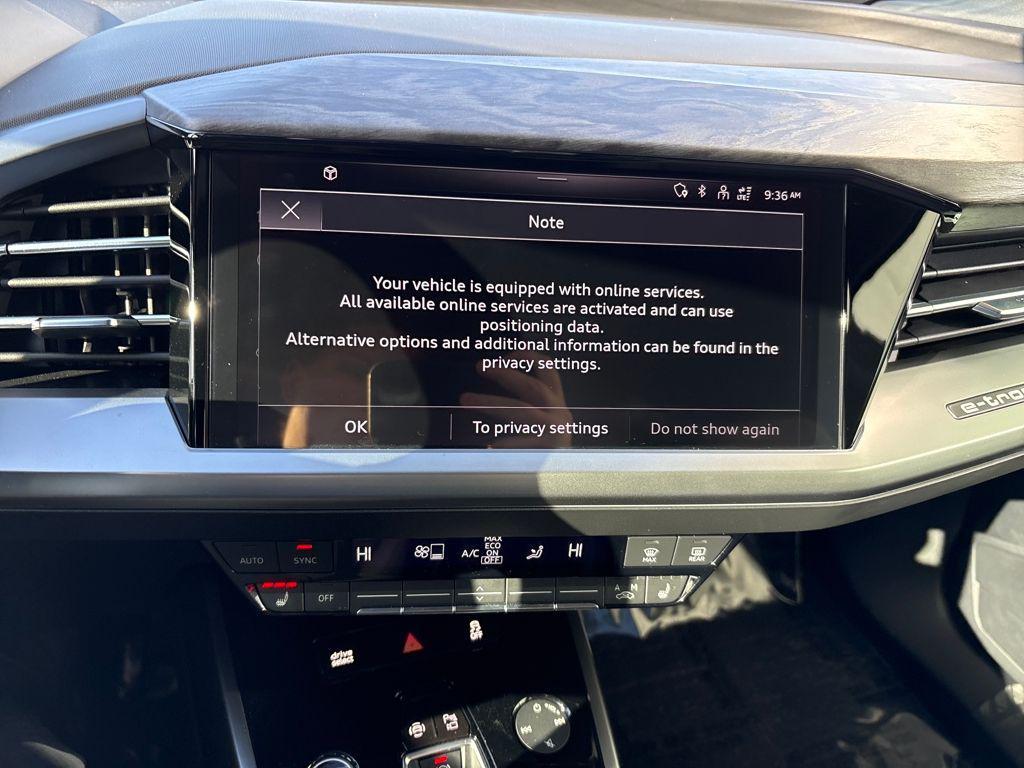 used 2024 Audi Q4 e-tron car, priced at $29,551