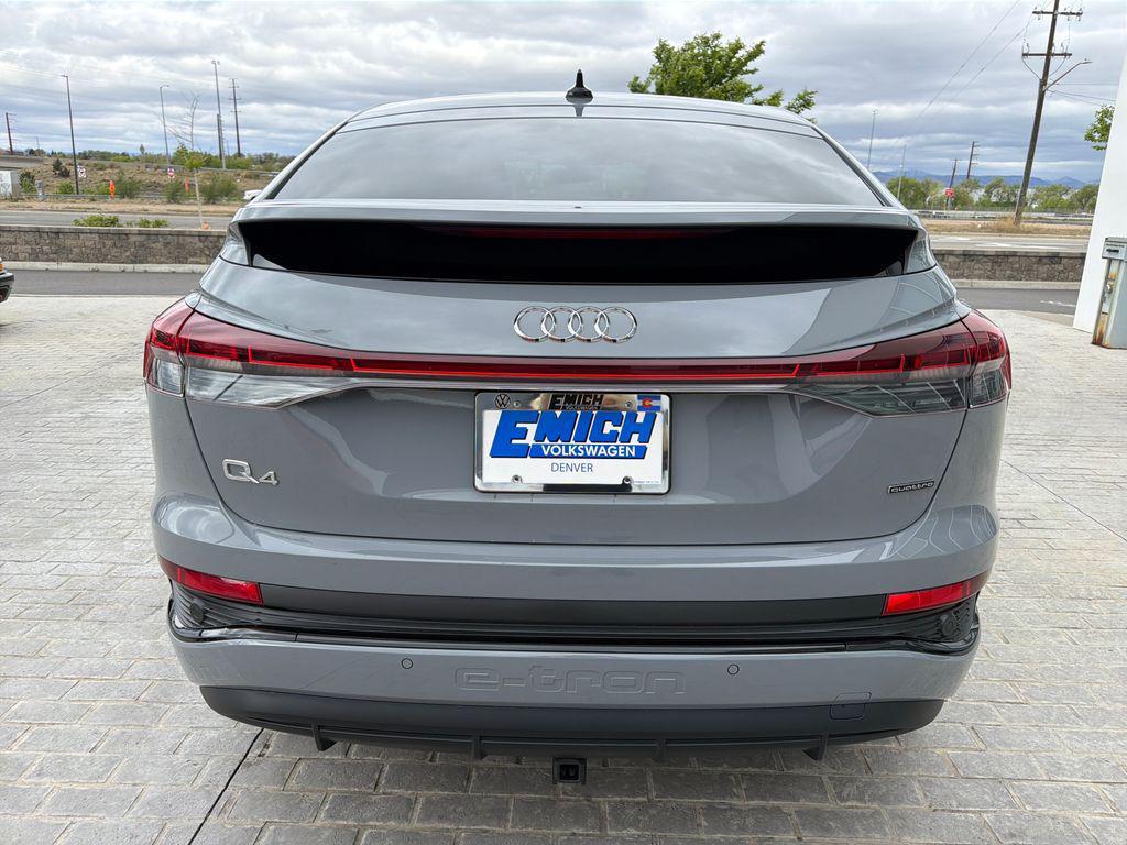 used 2024 Audi Q4 e-tron car, priced at $31,856