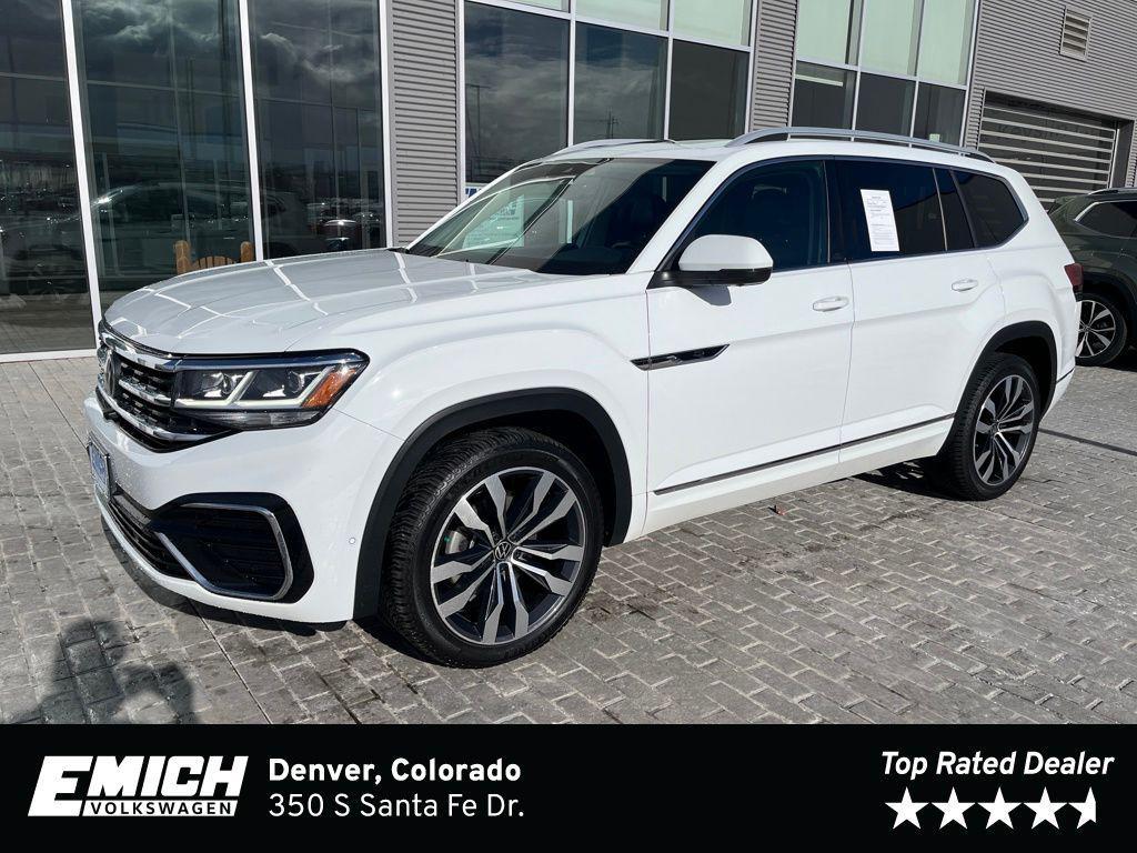 used 2021 Volkswagen Atlas car, priced at $20,500
