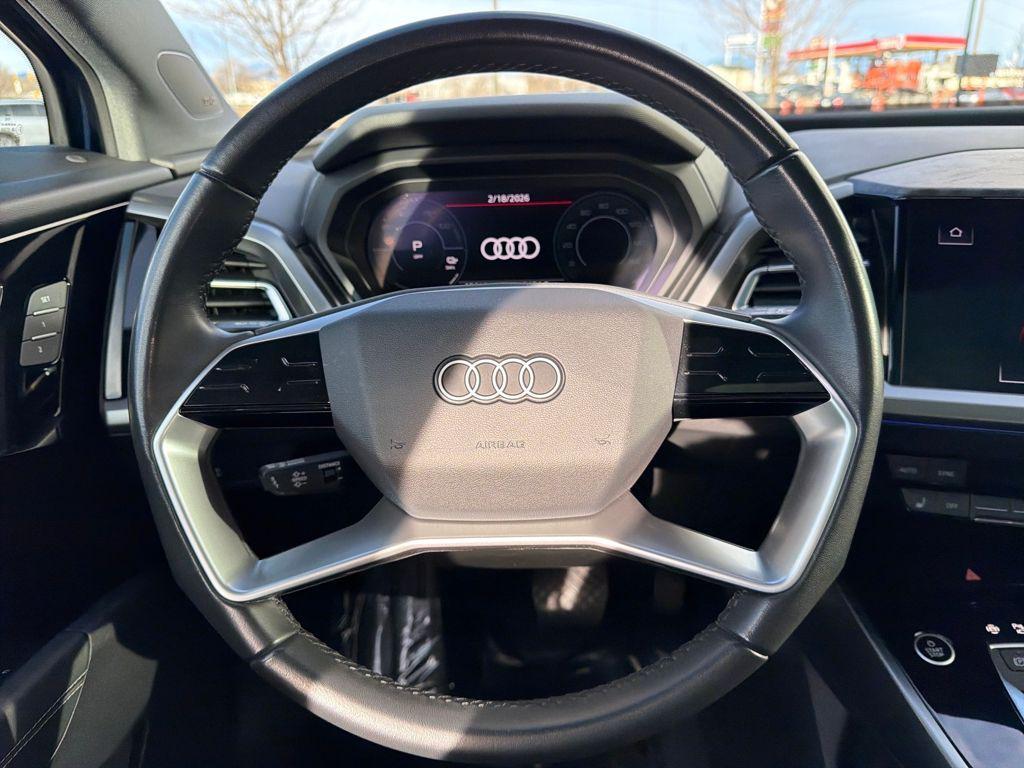 used 2023 Audi Q4 e-tron car, priced at $29,356