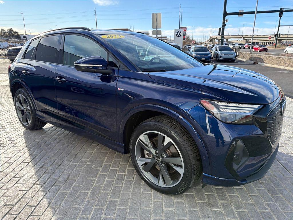 used 2023 Audi Q4 e-tron car, priced at $29,356