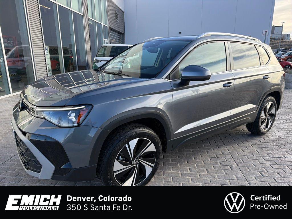 used 2025 Volkswagen Taos car, priced at $24,850