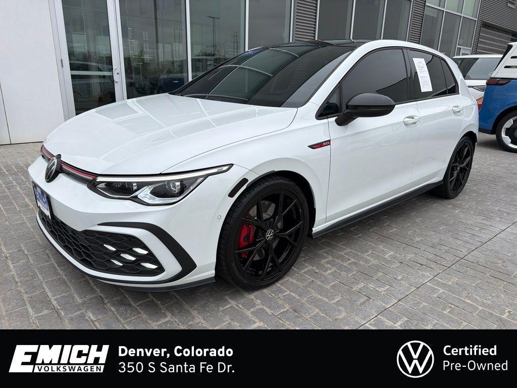 used 2024 Volkswagen Golf GTI car, priced at $35,743