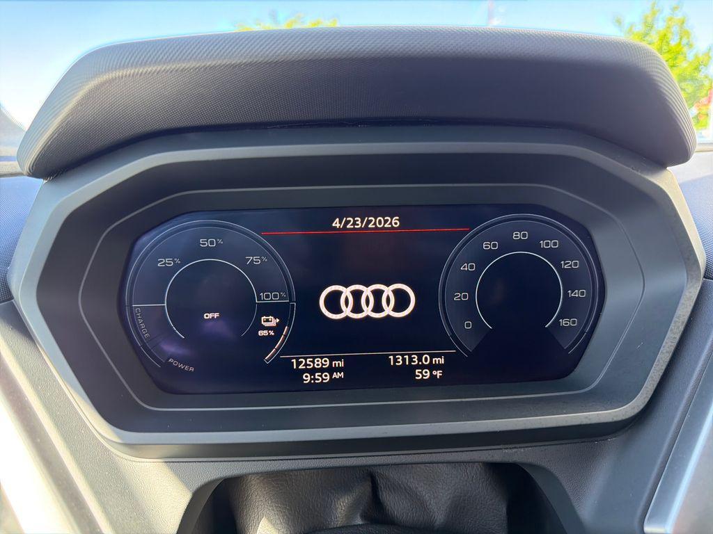 used 2025 Audi Q4 e-tron car, priced at $41,756