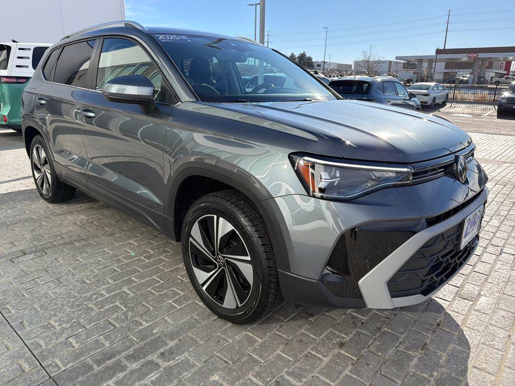 used 2025 Volkswagen Taos car, priced at $25,377