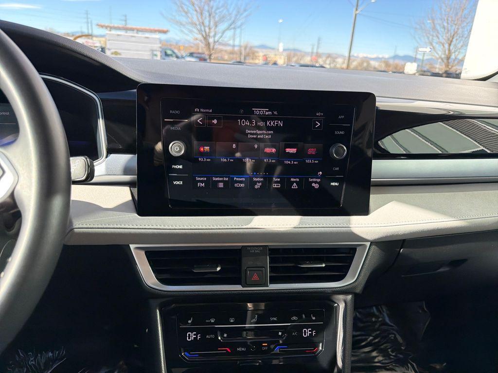 used 2025 Volkswagen Taos car, priced at $25,377