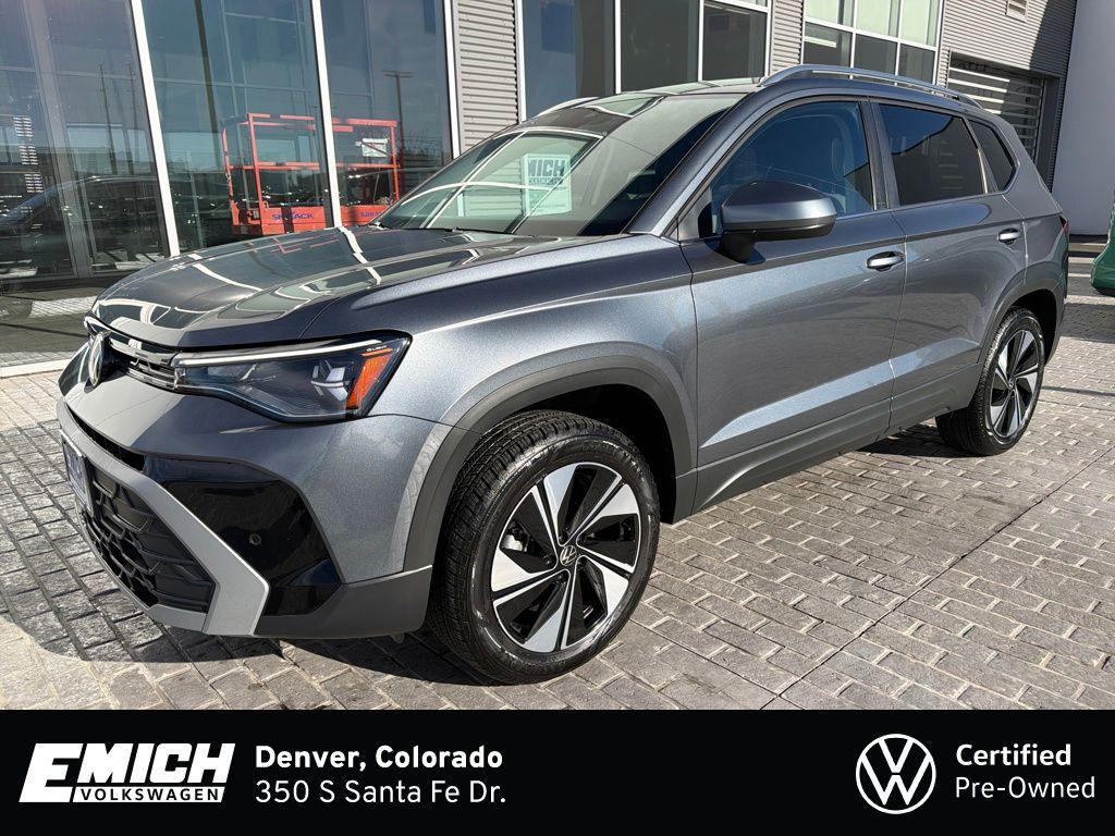 used 2025 Volkswagen Taos car, priced at $25,377