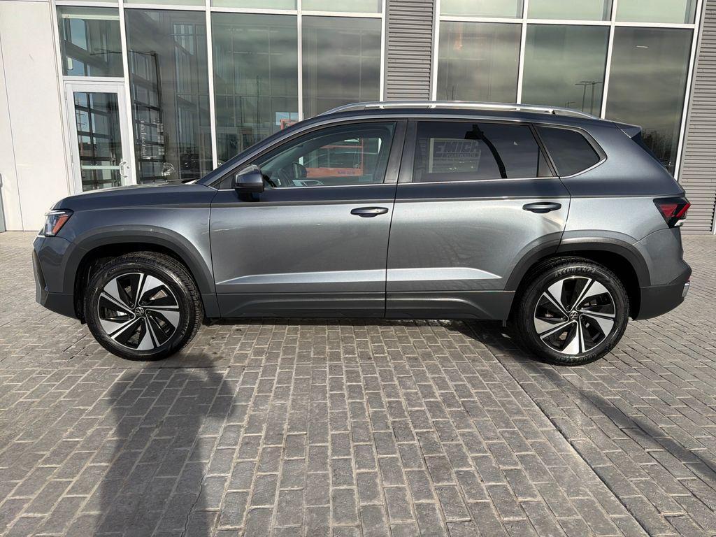 used 2025 Volkswagen Taos car, priced at $25,179