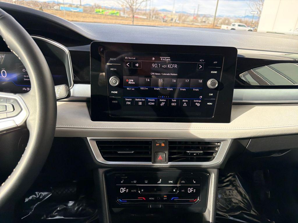 used 2025 Volkswagen Taos car, priced at $25,179