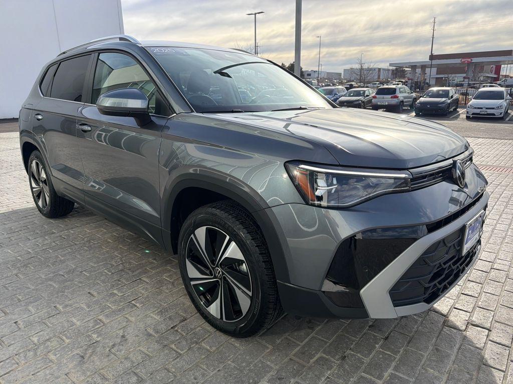 used 2025 Volkswagen Taos car, priced at $25,179