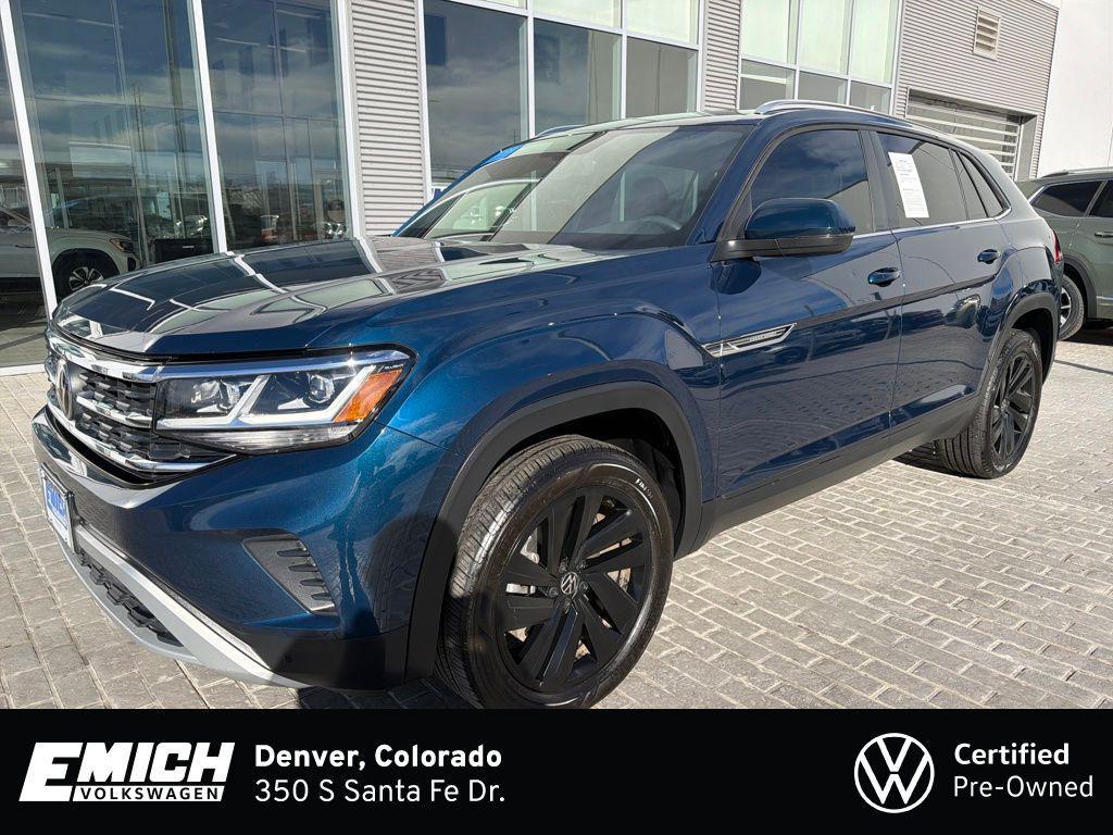 used 2023 Volkswagen Atlas Cross Sport car, priced at $28,236