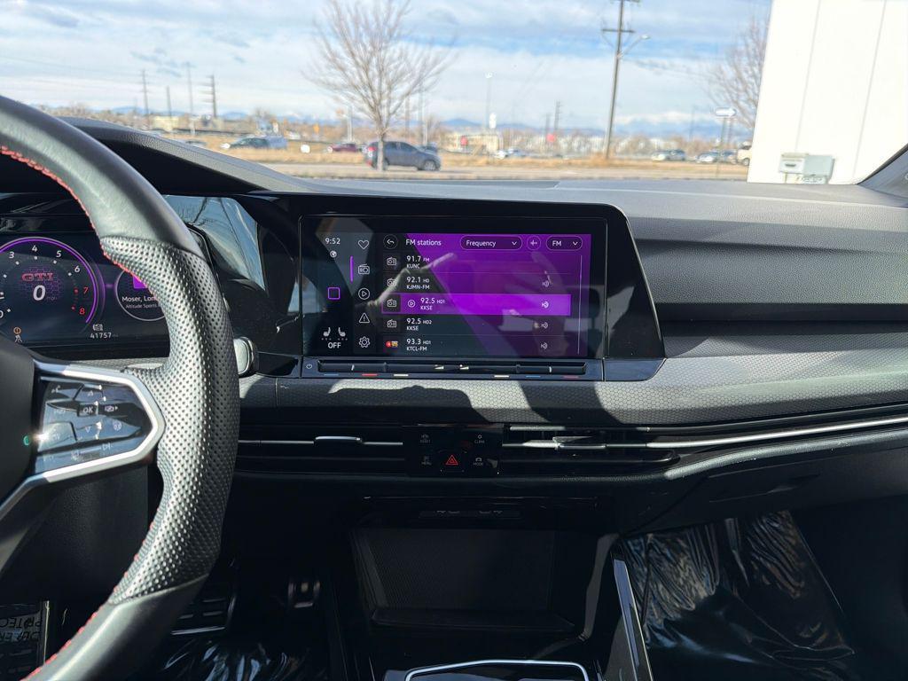 used 2024 Volkswagen Golf GTI car, priced at $27,940