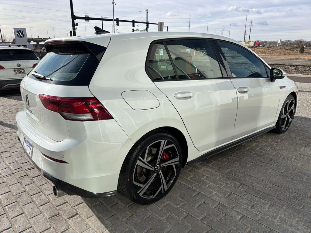 used 2024 Volkswagen Golf GTI car, priced at $27,940