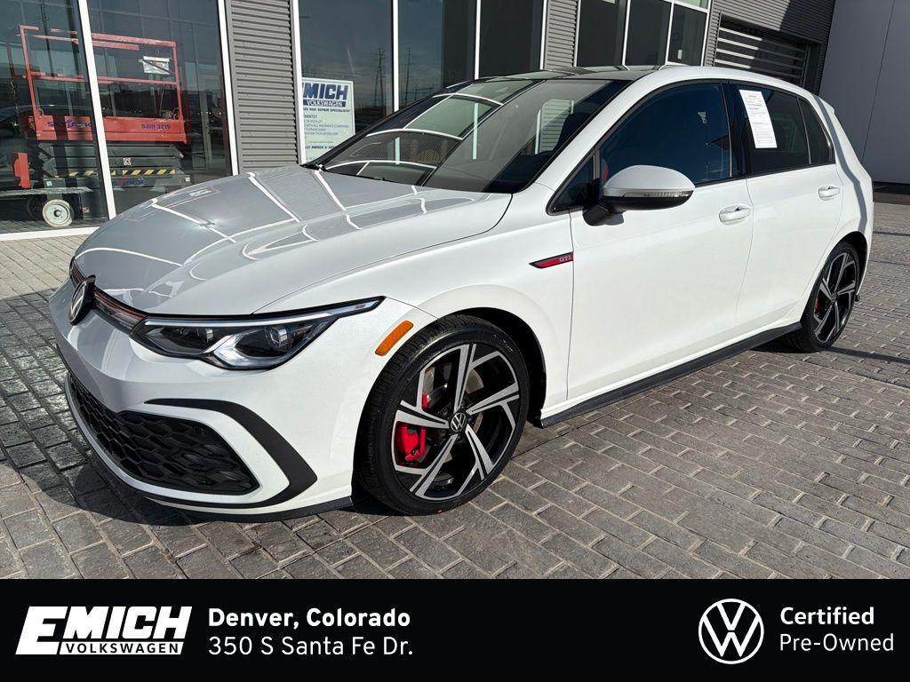used 2024 Volkswagen Golf GTI car, priced at $28,233