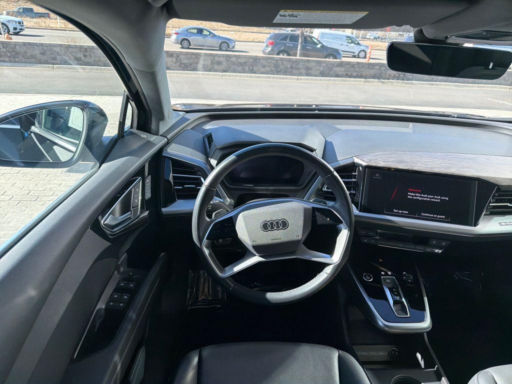 used 2023 Audi Q4 e-tron car, priced at $27,477