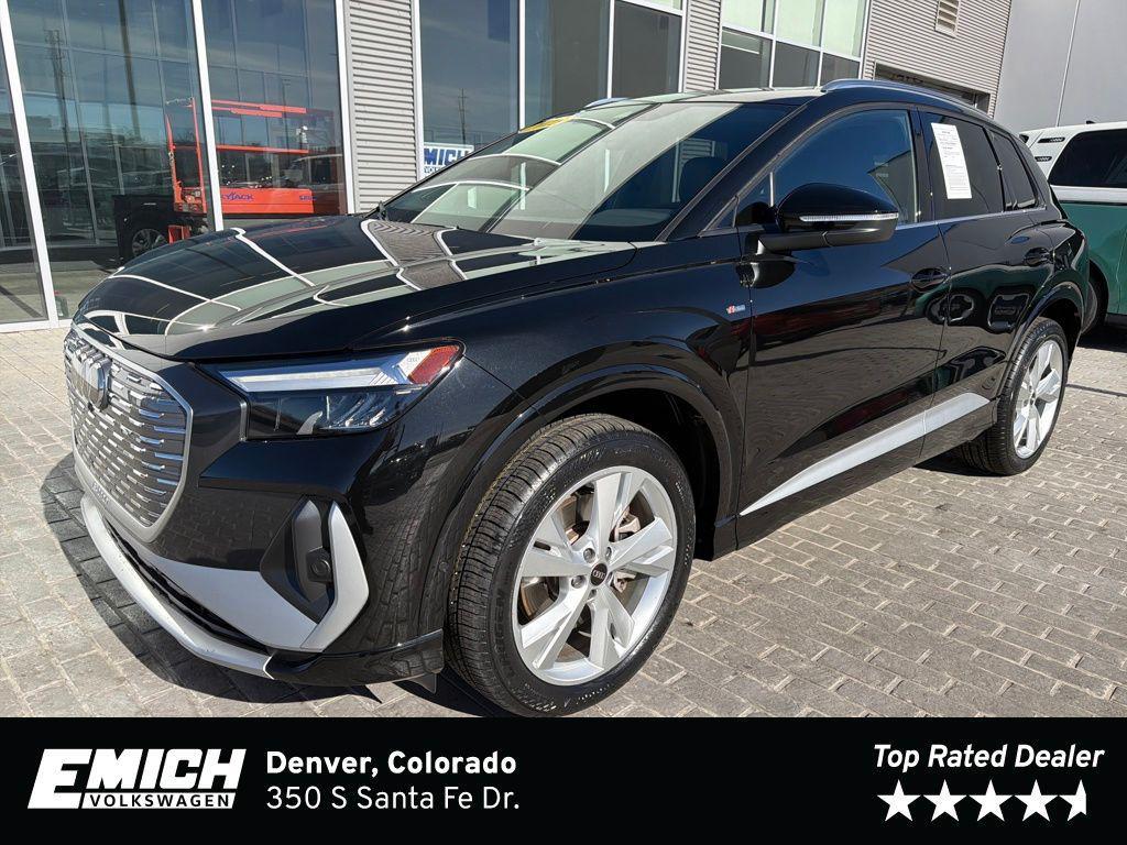 used 2023 Audi Q4 e-tron car, priced at $27,477