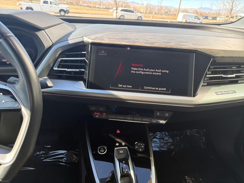 used 2023 Audi Q4 e-tron car, priced at $27,477
