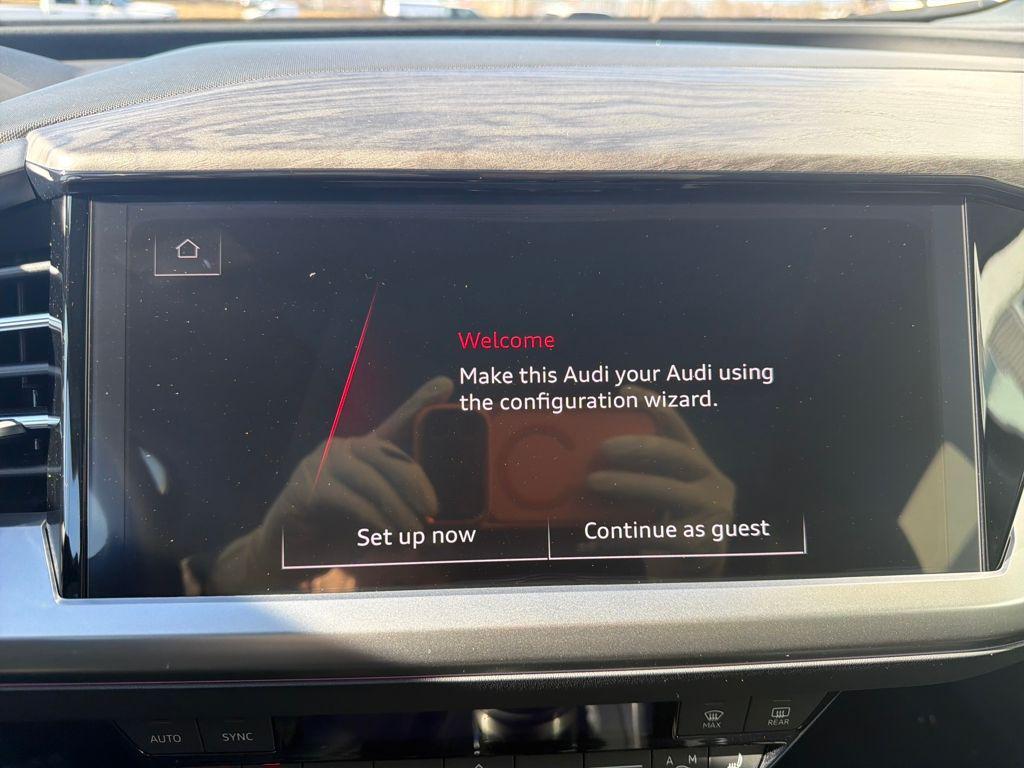 used 2023 Audi Q4 e-tron car, priced at $27,477