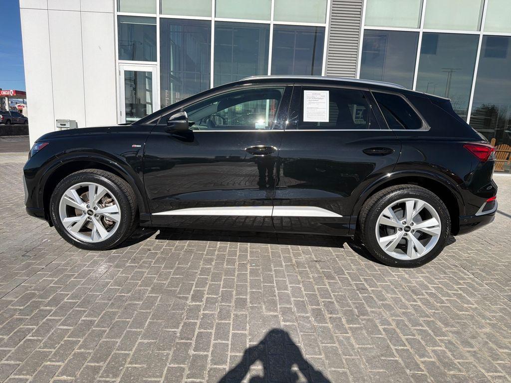 used 2023 Audi Q4 e-tron car, priced at $27,477