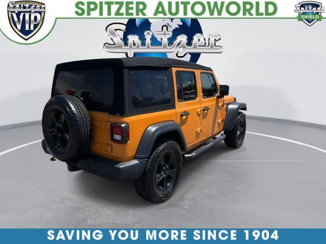 used 2021 Jeep Wrangler Unlimited car, priced at $28,646
