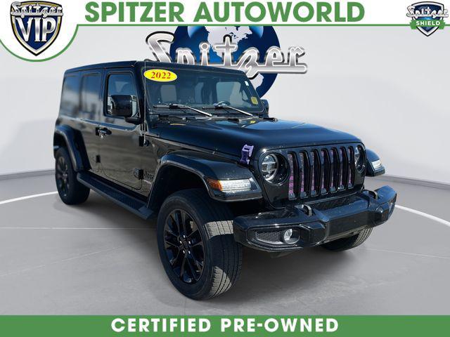 used 2022 Jeep Wrangler Unlimited car, priced at $37,649