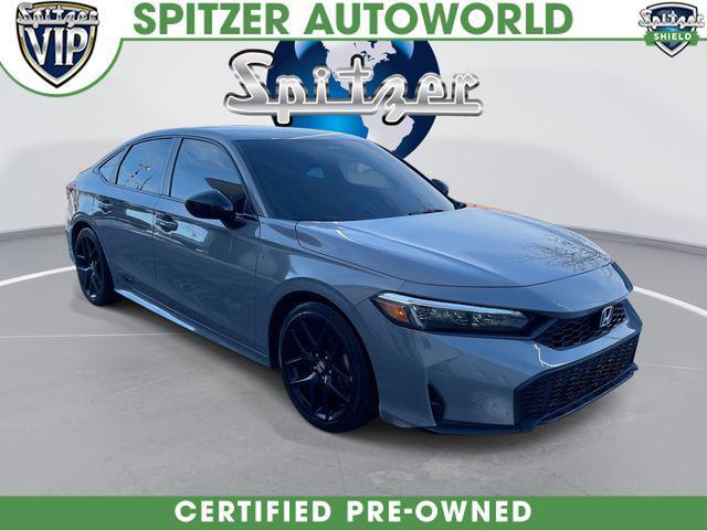 used 2025 Honda Civic car, priced at $24,600