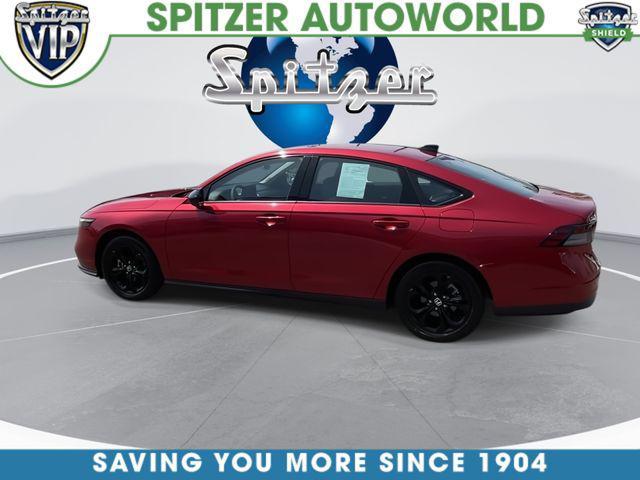 used 2025 Honda Accord car, priced at $28,600
