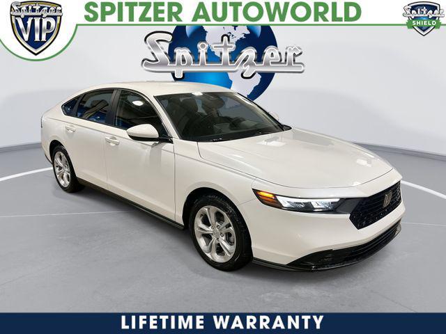 new 2025 Honda Accord car, priced at $28,833