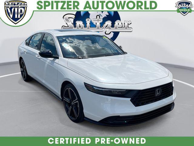used 2025 Honda Accord Hybrid car, priced at $32,448