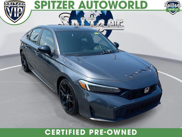 used 2025 Honda Civic car, priced at $27,948