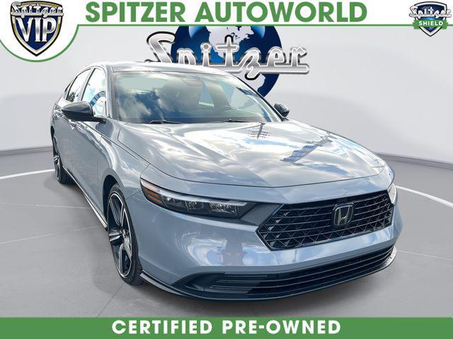 used 2023 Honda Accord Hybrid car, priced at $26,056