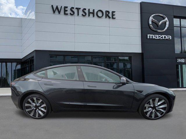 used 2024 Tesla Model 3 car, priced at $27,994