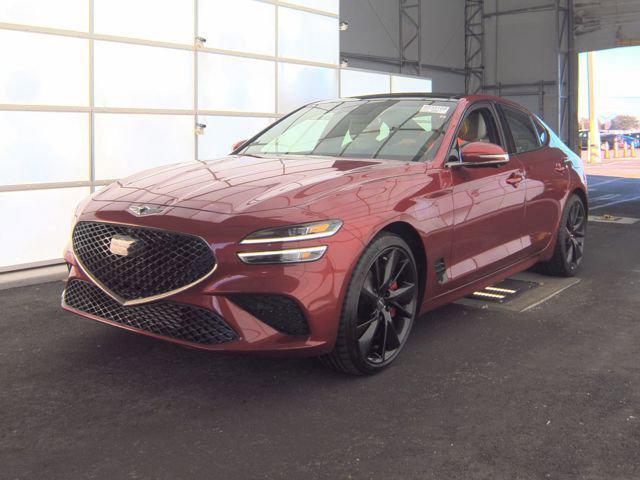 used 2023 Genesis G70 car, priced at $34,039