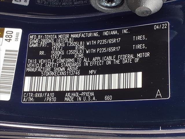 used 2022 Toyota Sienna car, priced at $35,944