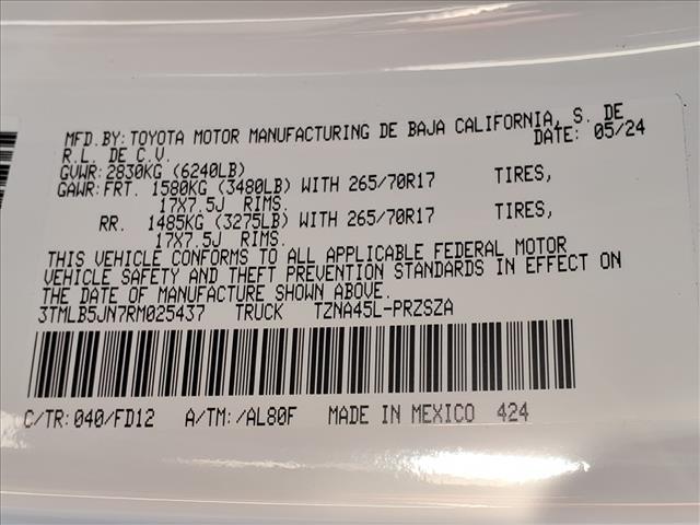 used 2024 Toyota Tacoma car, priced at $41,950