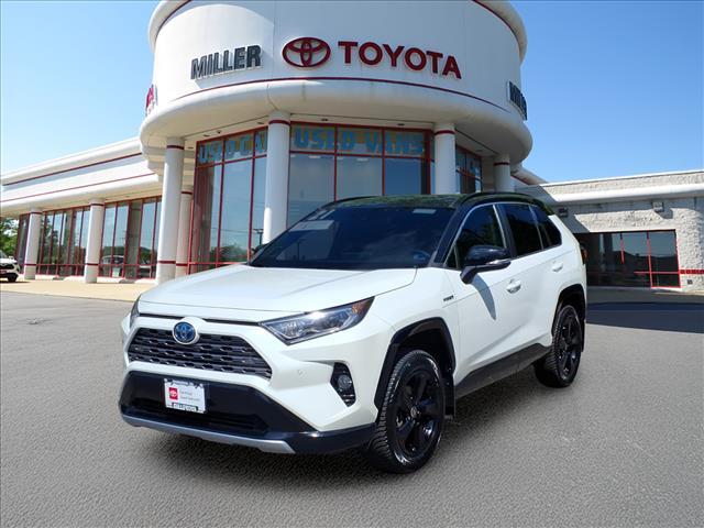 used 2021 Toyota RAV4 Hybrid car, priced at $27,750