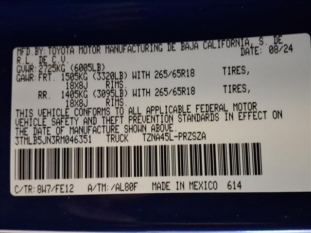 used 2024 Toyota Tacoma car, priced at $42,987