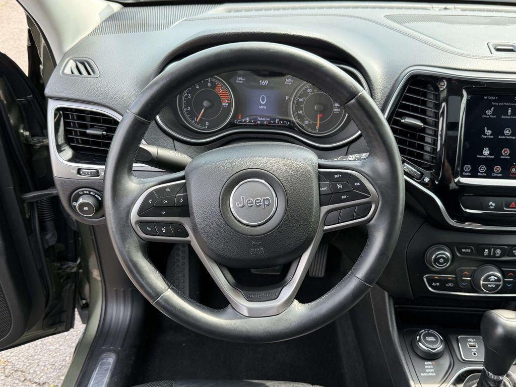 used 2019 Jeep Cherokee car, priced at $19,170