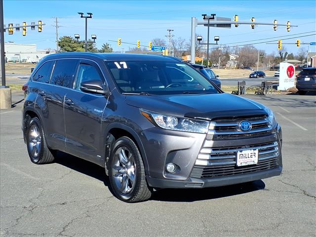 used 2017 Toyota Highlander Hybrid car, priced at $20,375