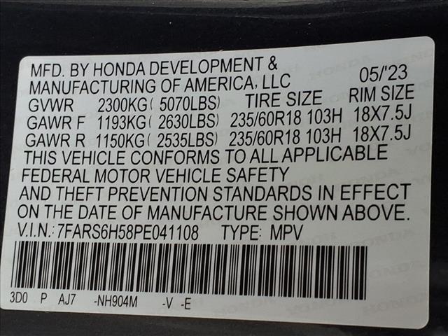 used 2023 Honda CR-V Hybrid car, priced at $30,500