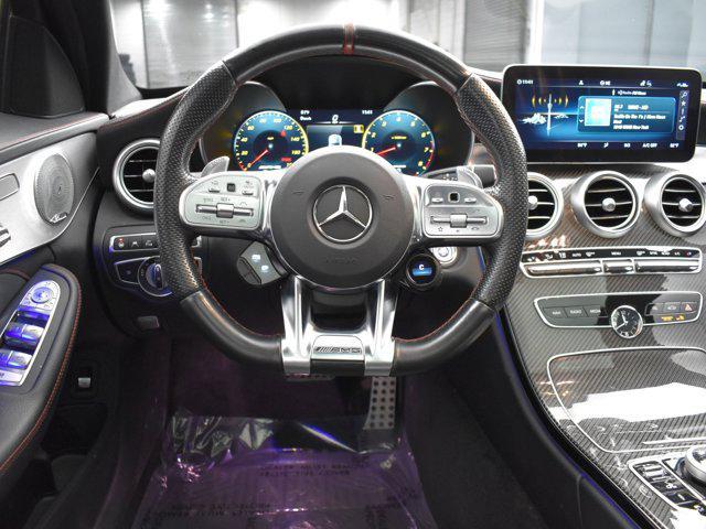 used 2021 Mercedes-Benz AMG C 43 car, priced at $29,995