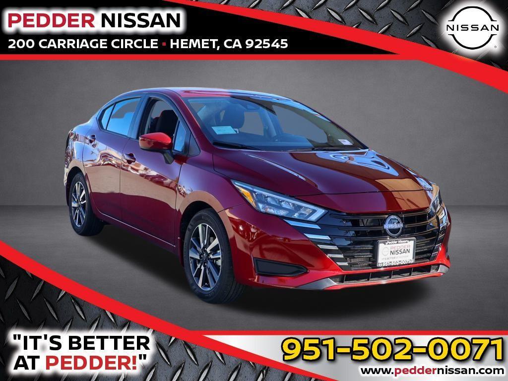 new 2025 Nissan Versa car, priced at $20,947