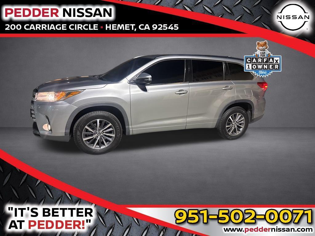 used 2017 Toyota Highlander car, priced at $23,204