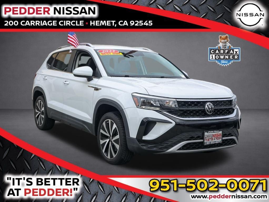 used 2022 Volkswagen Taos car, priced at $16,995